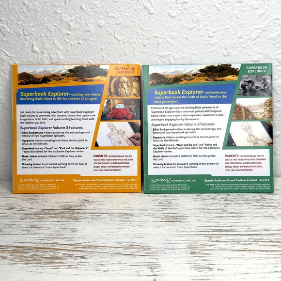 SuperBook‎ Explorer Volume 3 and 6 Bundle NEW! - Picture 2 of 6